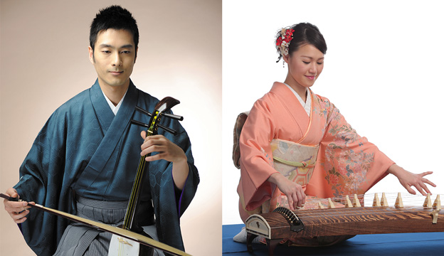 生糸 木場大輔(胡弓)・伊藤麻衣子(箏)